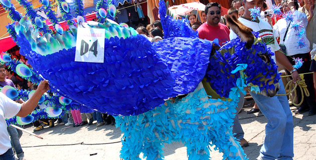 Concurso de disfraces en la Feria del Burro.