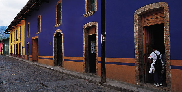 Calle típica de Temascaltepec.