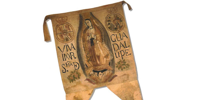 estandarte Miguel Hidalgo Virgen Guadalupe