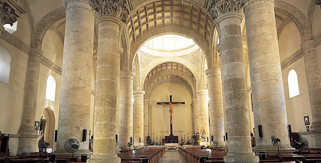 Interior de la catedral de Mérida. / Foto: Ignacio Guevara