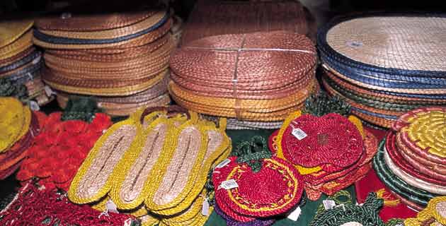 Muestra de la artesanía típica de la región de Yucatán. / Foto: Ignacio Guevara