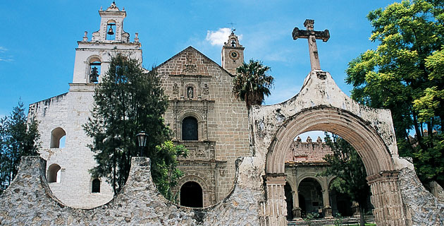 Ex convento de Santa María Magdalena en Cuitzeo / Foto: María de Lourdes Alonso