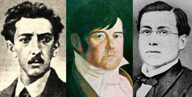 Manuel Acuña, Miguel Ramos Arizpe e Ignacio Zaragoza, personajes celebres del estado de Coahuila. / 
