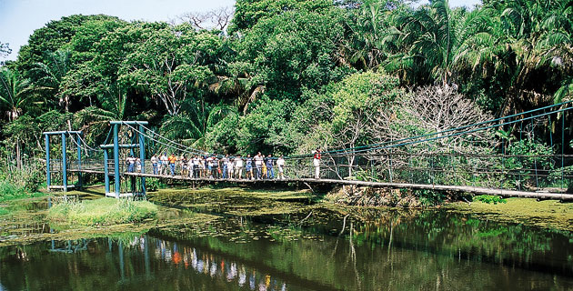 Visitantes en el Parque Yumká. / Foto: María de Lourdes Alonso