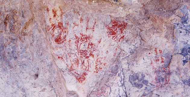 Pinturas rupestres en Coahuila. / 