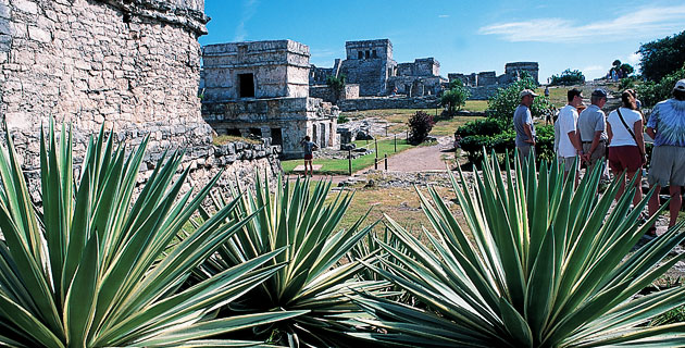 Zona arqueológica de Tulum. / Foto: María de Lourdes Alonso