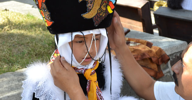 La tradición del chinelo se ha continuado por generaciones. / Foto: Guillermo Motolinia