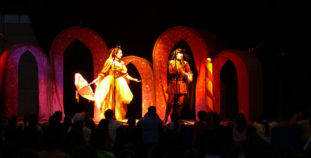 Teatro callejero / Foto: Cortesía Festival de Calaveras