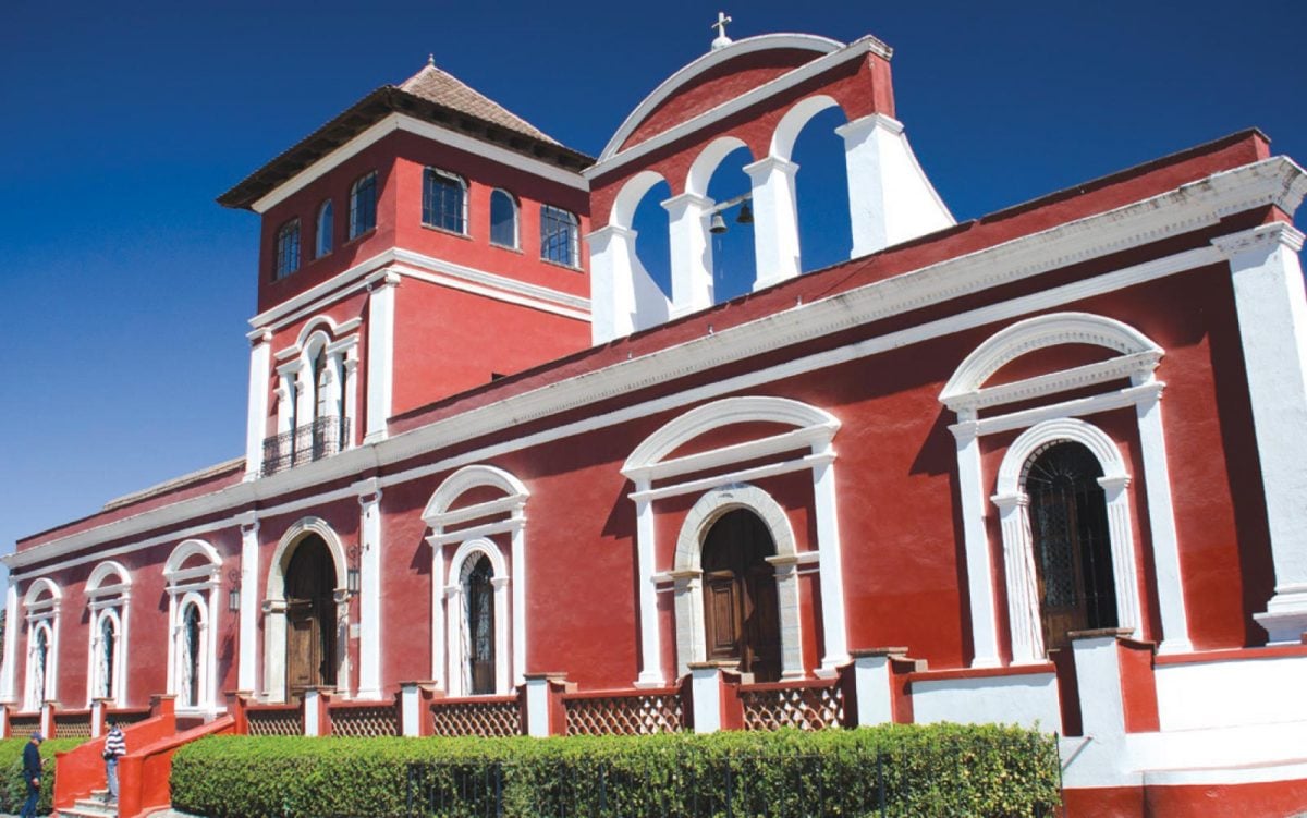 Hacienda Panoaya, donde pasó sus primeros años de vida Sor Juana