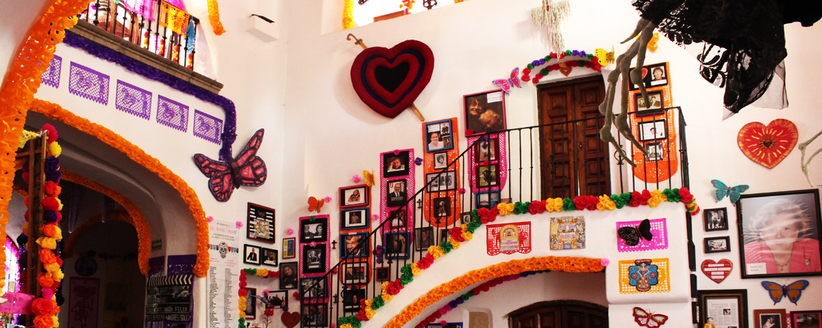 Ruta de altares y ofrendas de Día de Muertos en Coyoacán fifu