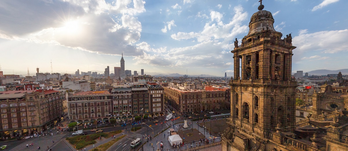 Así se ve la CDMX desde el cielo fifu