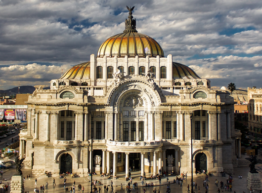 5 fachadas espectaculares de la Ciudad de México