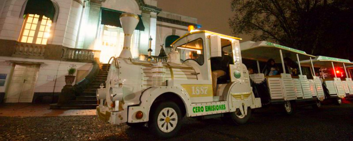 Disfruta de paseos nocturnos por el Bosque de Chapultepec ¡en tren! fifu