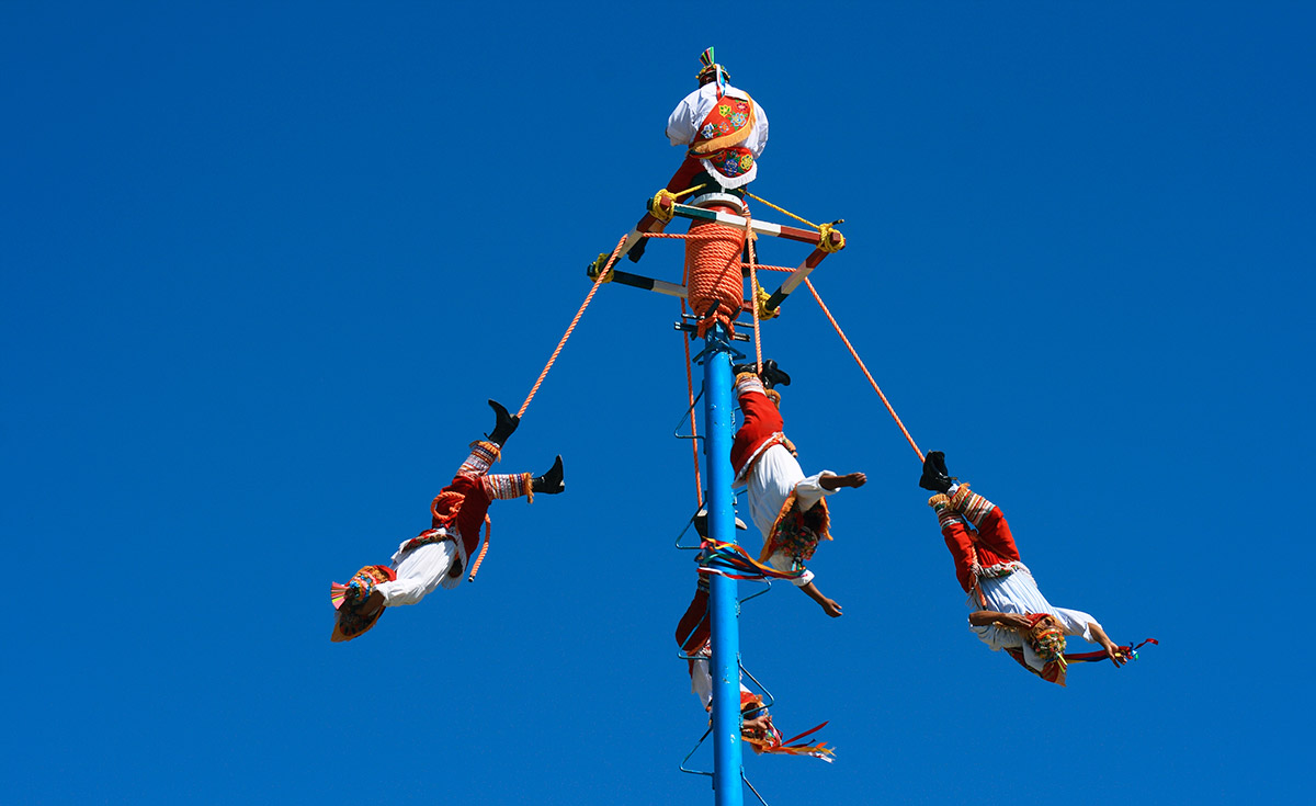 El significado del ritual de Los Voladores de Papantla.