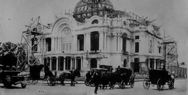 El Palacio de Bellas Artes. Los últimos años de su construcción fifu