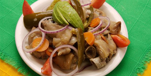 Receta de patitas de puerco en escabeche fifu