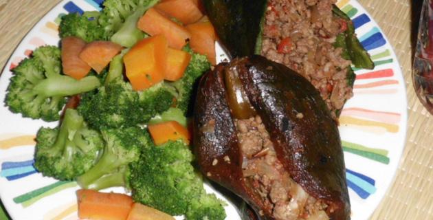 Receta de chiles rellenos de picadillo fifu