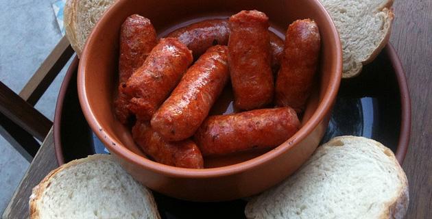 Receta de chistorras juarenses y margaritas fifu