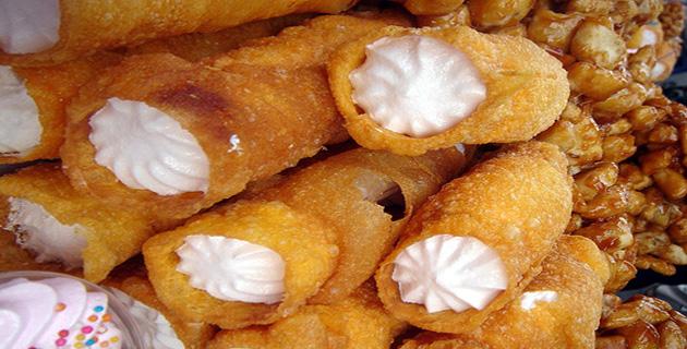 Receta de gaznates rellenos de merengue italiano fifu