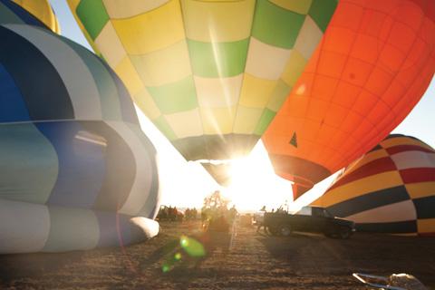 Vuelo en globo aerostático. Pénjamo, Guanjuato / José Luis Aranda