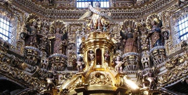 La Capilla del Rosario, en la ciudad de Puebla fifu