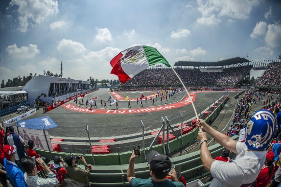Cortesía Fórmula 1 Gran Premio de México