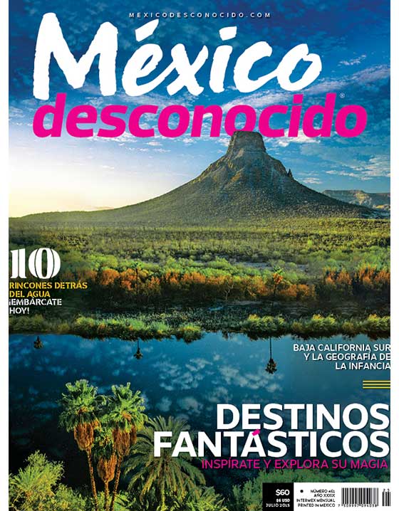 Portadas de la revista México desconocido 2015 - México Desconocido