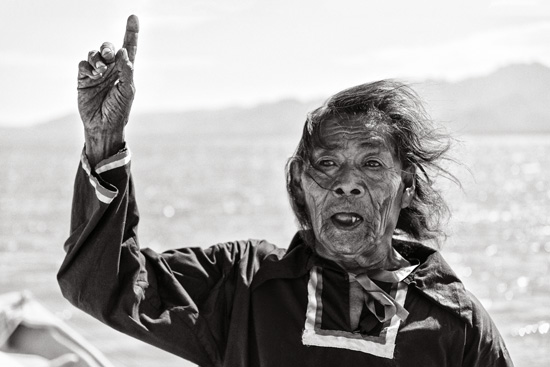 David Paniagua / Chapito, the medicine man from Punta Chueca, is a child and an old man at the same time. 