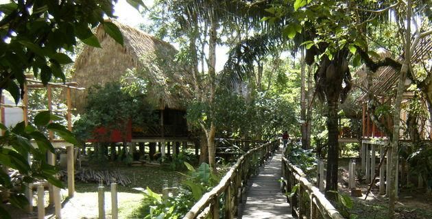 Las Guacamayas ecotourism center, Chiapas, Mexico.
