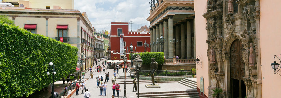 Centro de la ciudad de Guanajuato