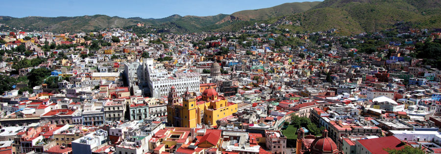 Mirador de la ciudad de Guanajuato