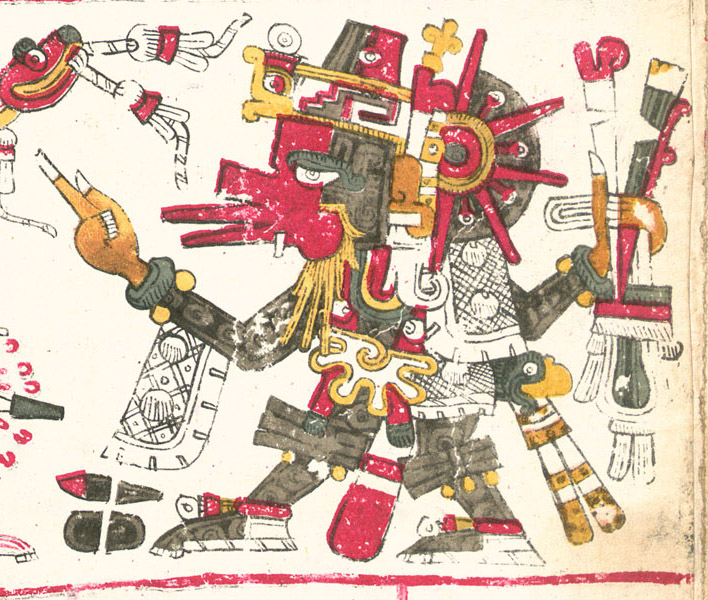 Quetzalcóatl, Códice Borgia