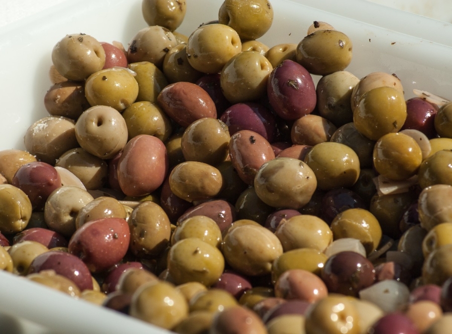 Ingredientes de la gastronomía de Baja California Sur: olivos