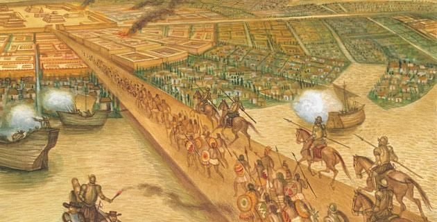 La Conquista de México: el combate final - México Desconocido