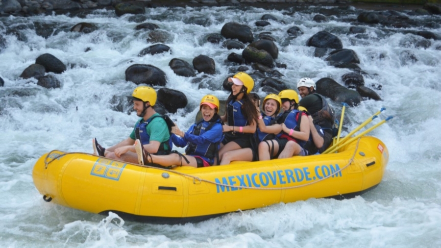 rafting en veracruz con México Verde