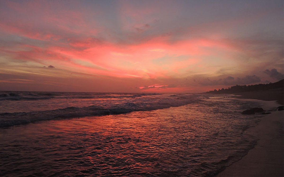 Atardecer en Playa Ventura