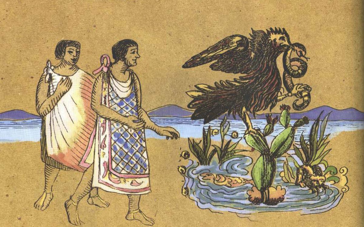 Los mexicas y el mito del águila real