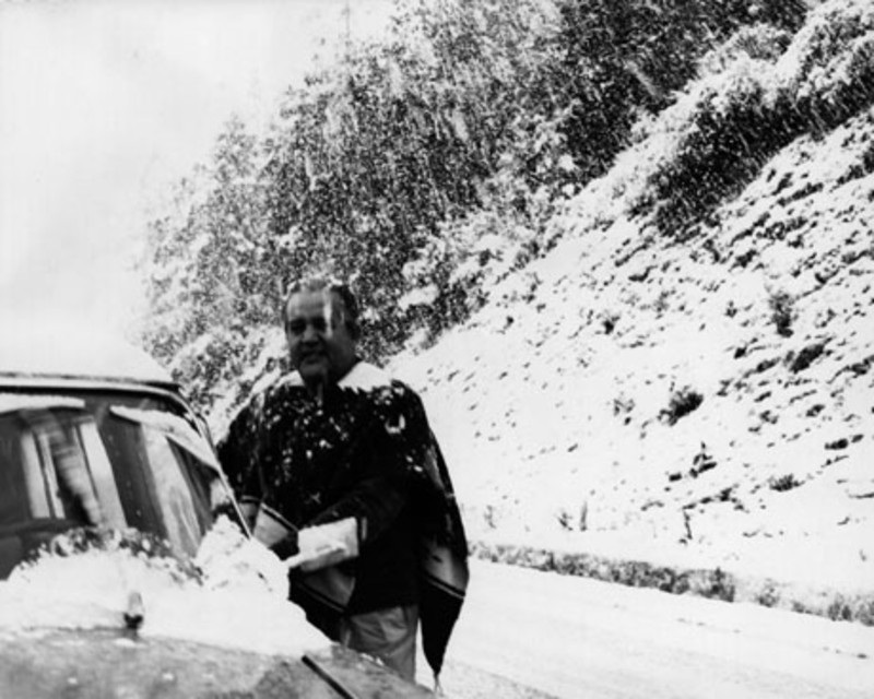 Atascos en la carretera. Nevada 1967.