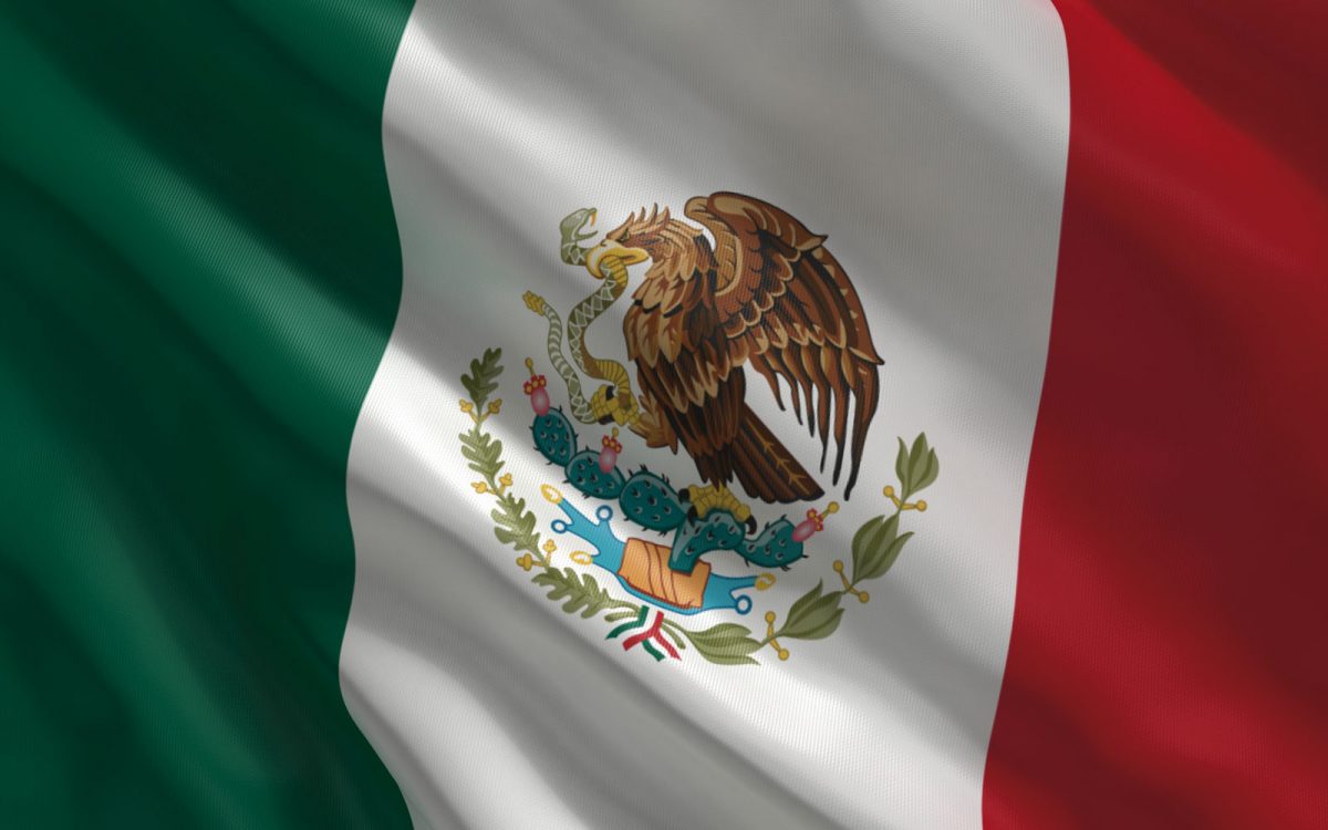 Bandera Mexicana Original