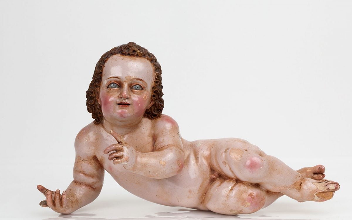 Niño Dios del año 1700, época colonial.
