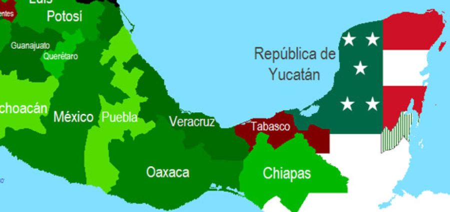 Cuando La Peninsula De Yucatan Se Separo De Mexico Mexico Desconocido