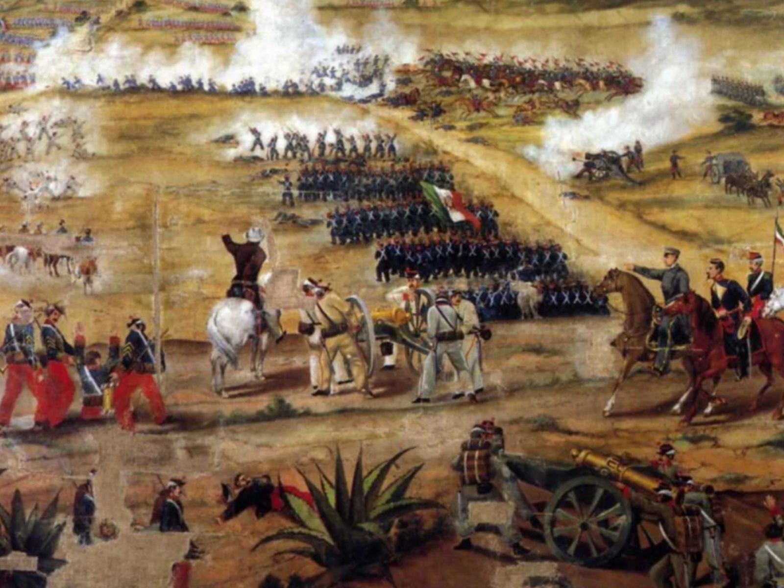La Batalla de Puebla del 5 de mayo, resumen y personajes - México  Desconocido