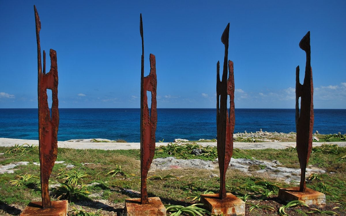 Esculturas de Punta Sur en Isla Mujeres