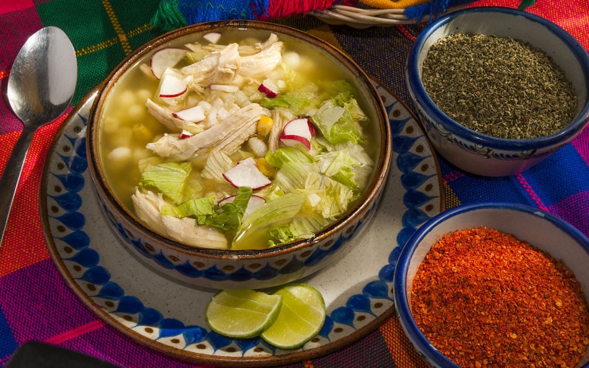 Comida mexicana: pozole