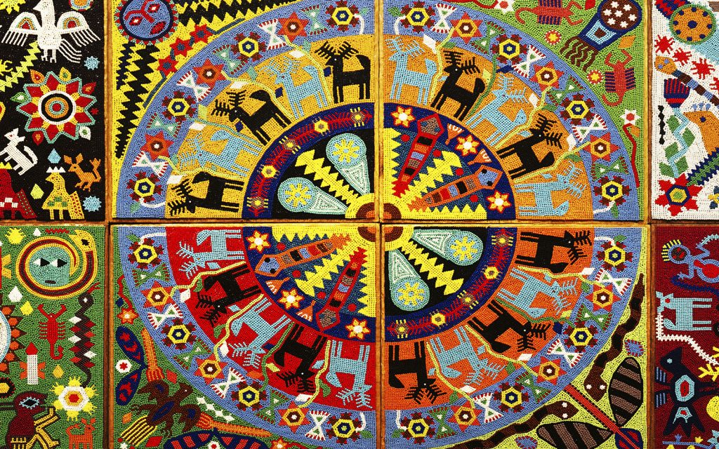 Primera Bienal de Arte Huichol
