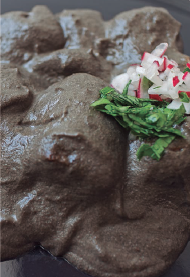 Receta de mole negro de huitlacoche - México Desconocido