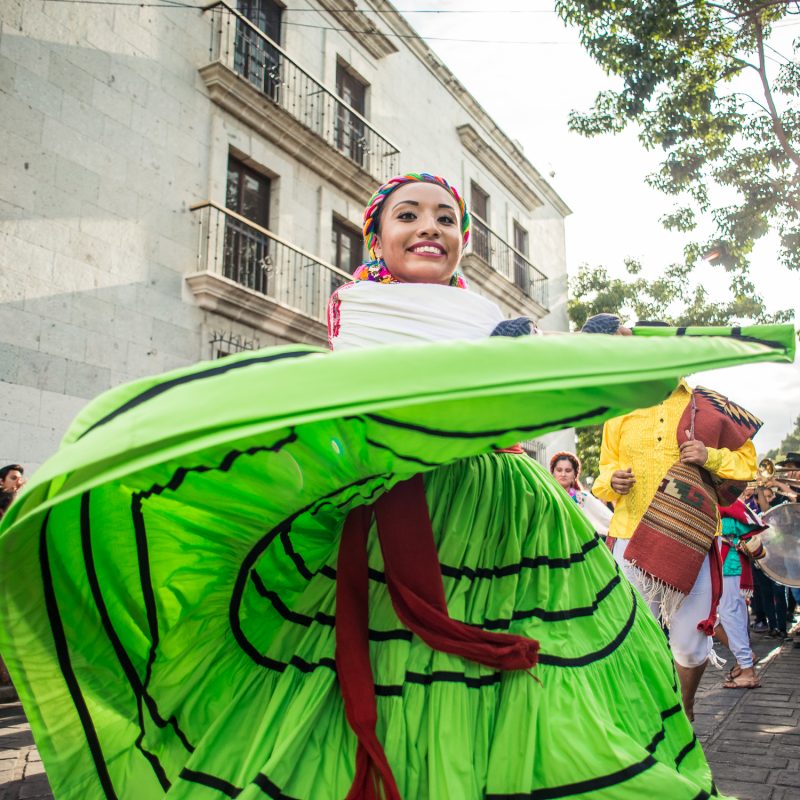 desfile de delegaciones de la Guelaguetza 2018