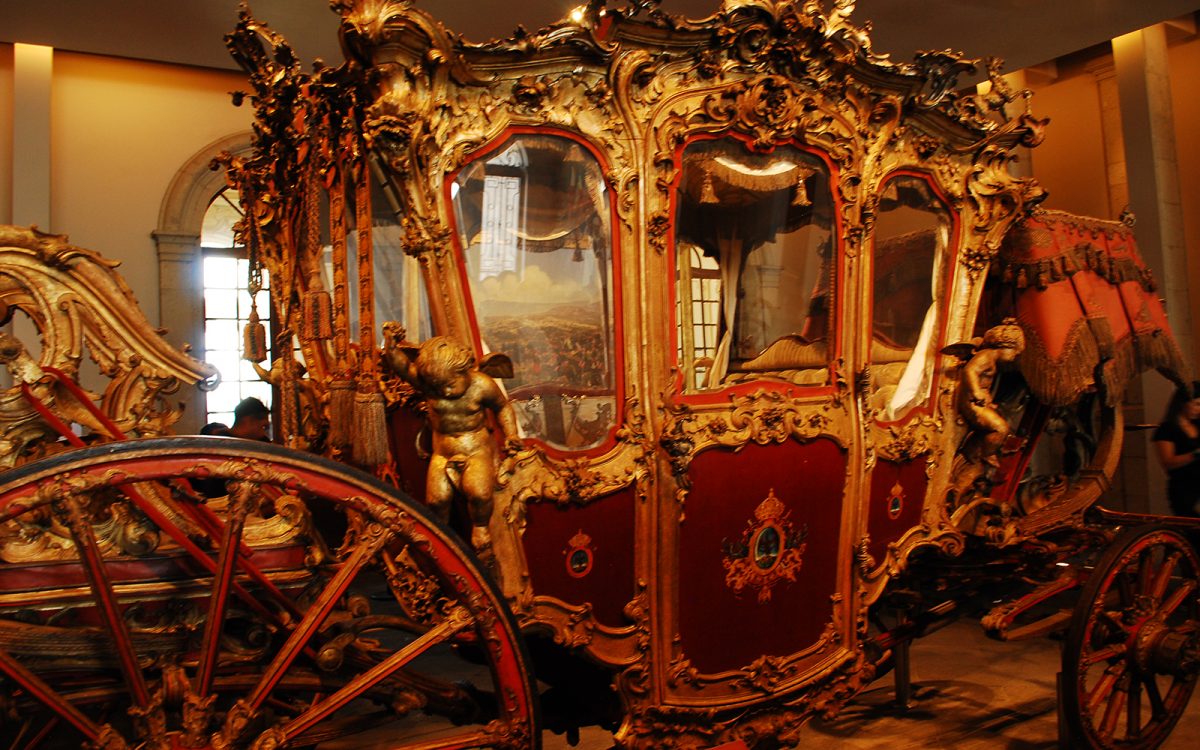 carruaje en el Castillo de Chapultepec