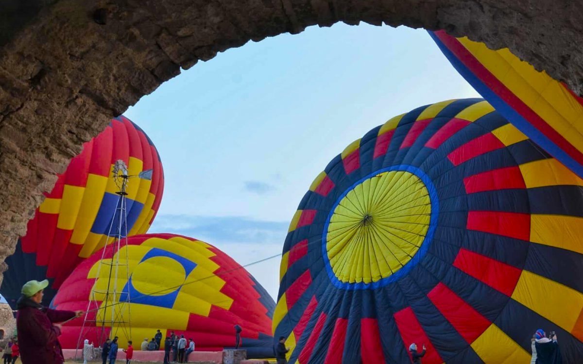 Viaja en globo aerostático en Tequisquiapan, Querétaro.