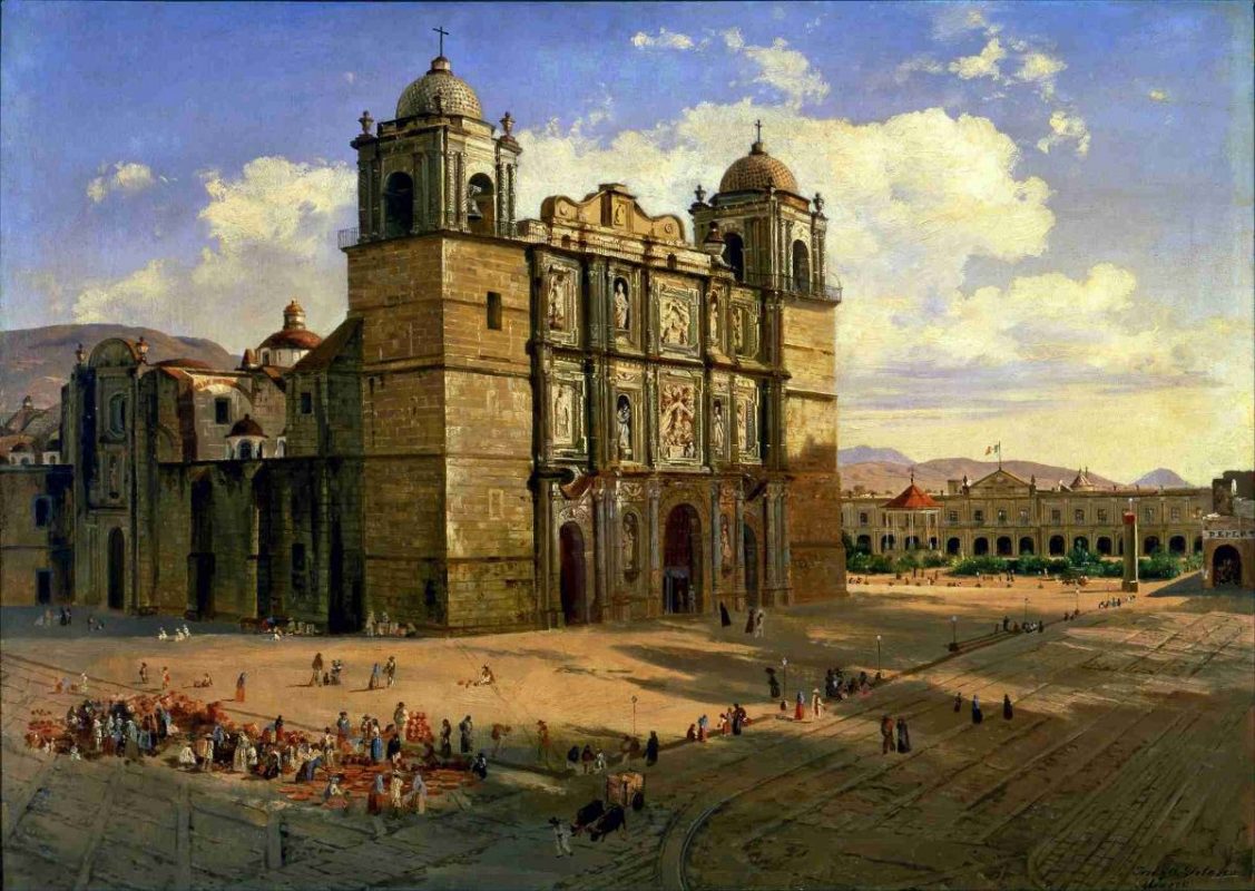"Catedral de Oaxaca" de Velasco